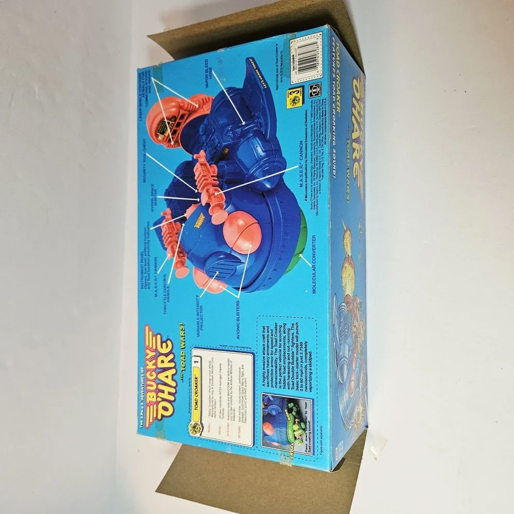 Toad Wars Space Adventures of Bucky O'Hare Toad Croaker Hasbro NEW